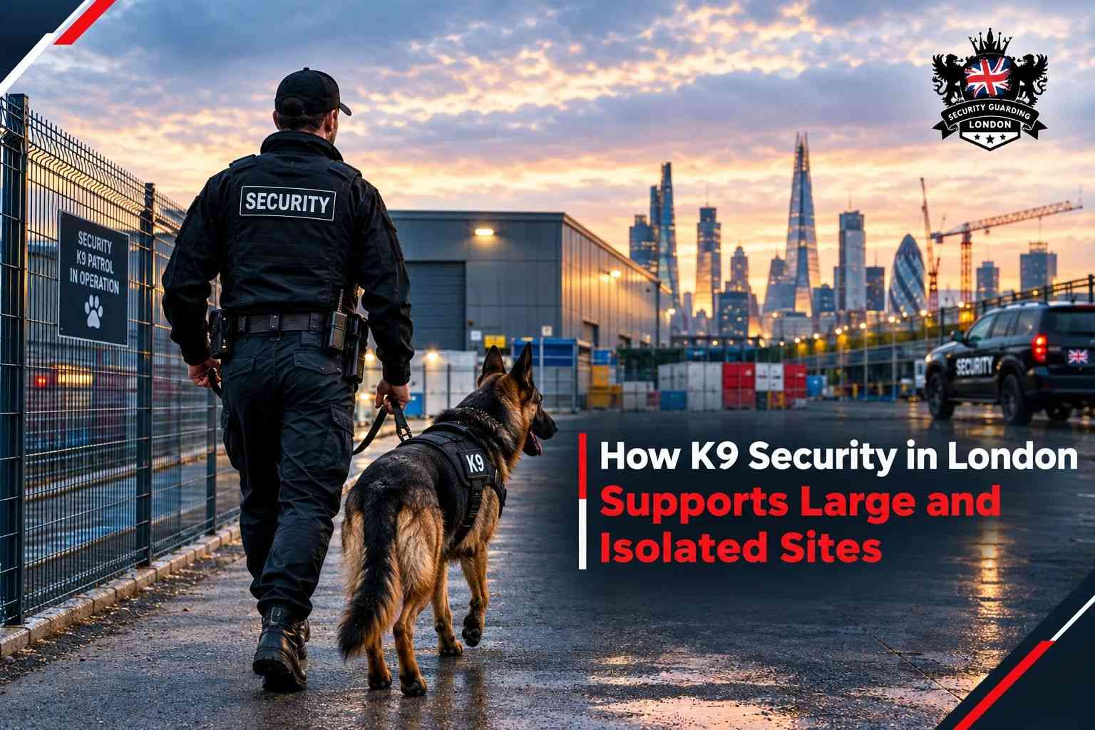 How K9 Security London Supports Large and Isolated Sites